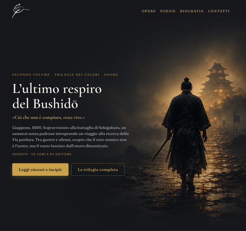 gianlucapartengo.it website preview